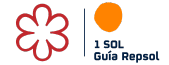 logo estrella michelín y sol repsol